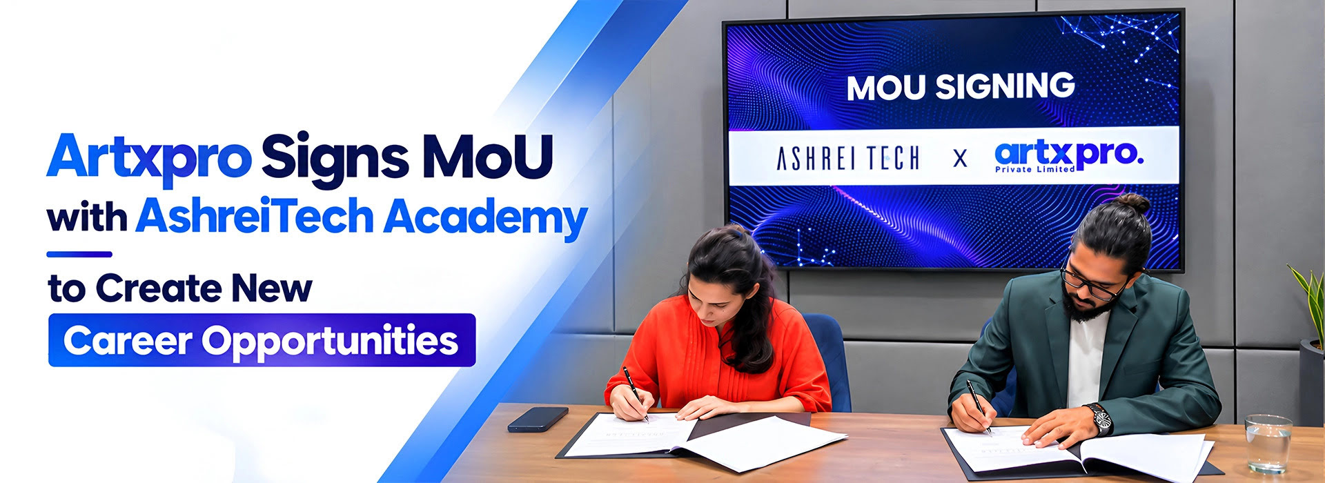 Artxpro Signs MoU with AshreiTech Academy to Create New Career Opportunities